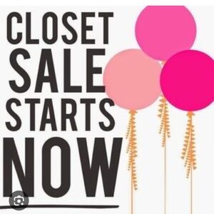 Sale! Closet Clean Out !